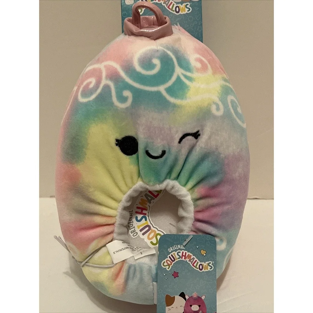 Girls Christmas Ornament Squishmallow Slippers NWT Size 11-12 Soft Non-slip Sole